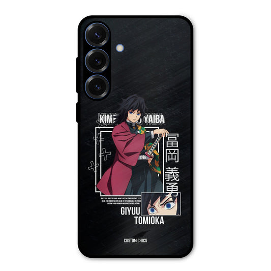 Giyuu Tomioka Samsung Galaxy S25 Plus Mobile Back Cover - Anime PrintShield Case