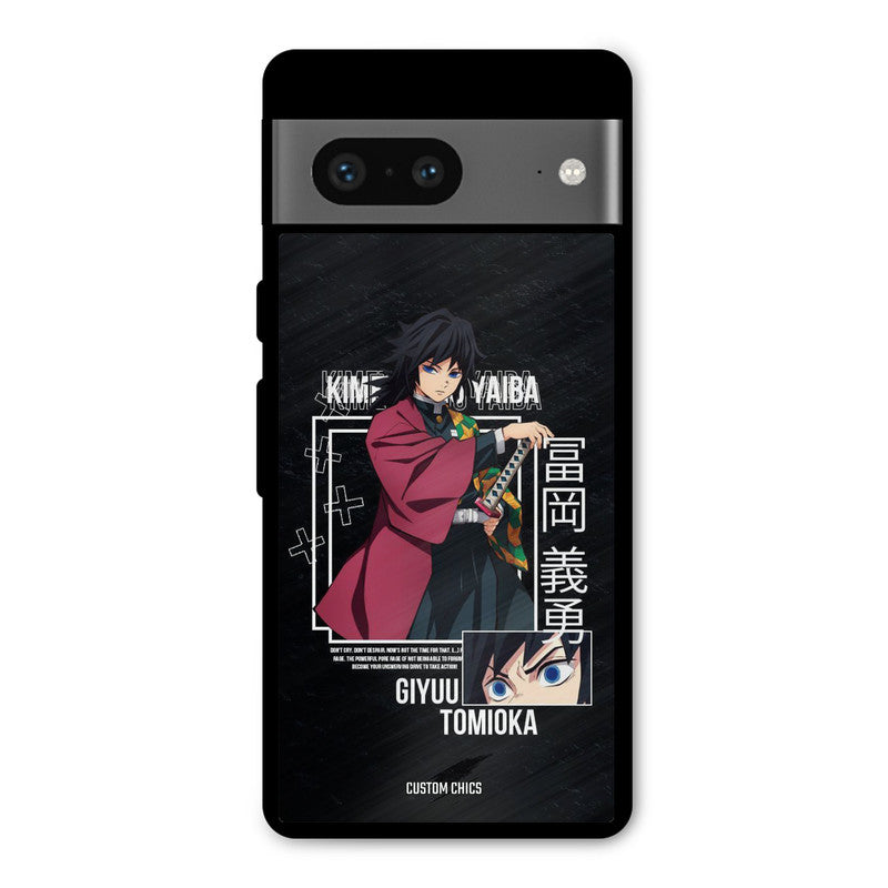 Giyuu Tomioka Google Pixel 7 Mobile Back Cover - Anime PrintShield Case