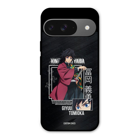 Giyuu Tomioka Google Pixel 9 Mobile Back Cover - Anime PrintShield Case