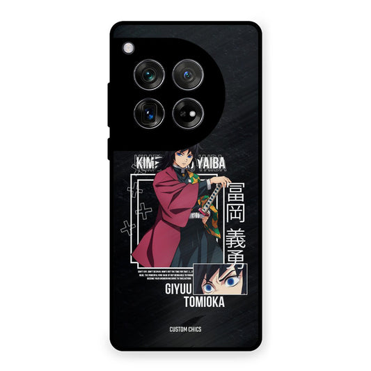 Giyuu Tomioka OnePlus 12 Mobile Back Cover - Anime PrintShield Case