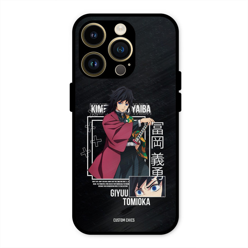 Giyuu Tomioka iPhone 14 Pro Max Mobile Back Cover - Anime PrintShield Case