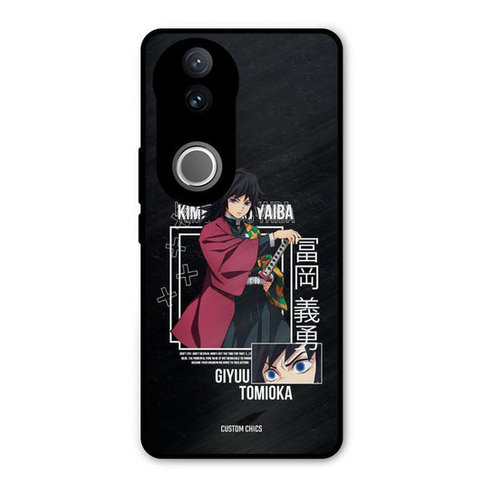Giyuu Tomioka iQOO Z10R Mobile Back Cover - Anime PrintShield Case