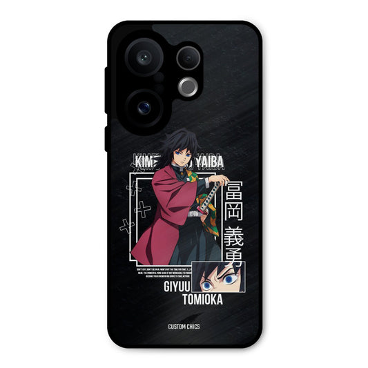 Giyuu Tomioka Vivo X200 FE Mobile Back Cover - Anime PrintShield Case