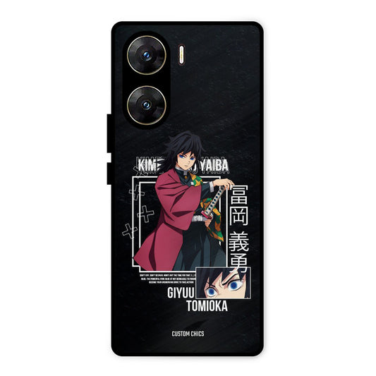 Giyuu Tomioka Vivo V29e Mobile Back Cover - Anime PrintShield Case
