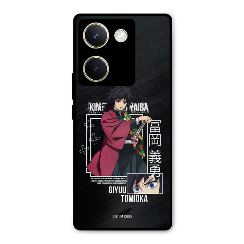 Giyuu Tomioka Vivo Y200 Pro Mobile Back Cover - Anime PrintShield Case