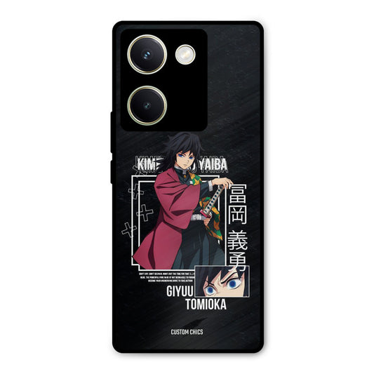 Giyuu Tomioka Vivo Y200 Pro Mobile Back Cover - Anime PrintShield Case
