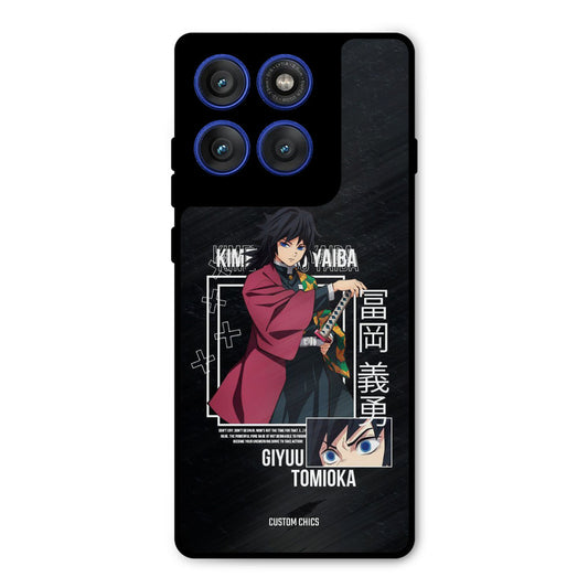 Giyuu Tomioka Motorola Edge 60 Pro Mobile Back Cover - Anime PrintShield Case