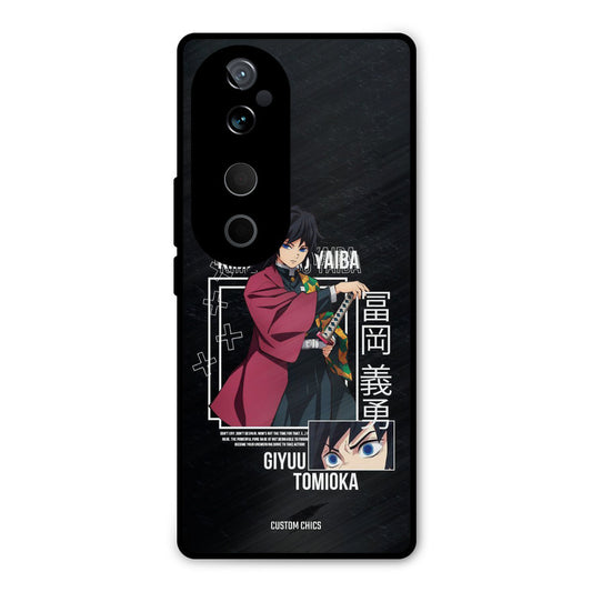 Giyuu Tomioka Vivo V40 Mobile Back Cover - Anime PrintShield Case