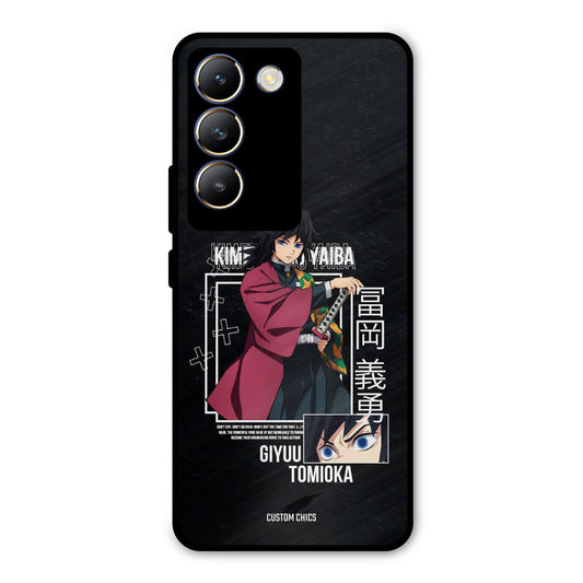 Giyuu Tomioka Vivo Y200e Mobile Back Cover - Anime PrintShield Case