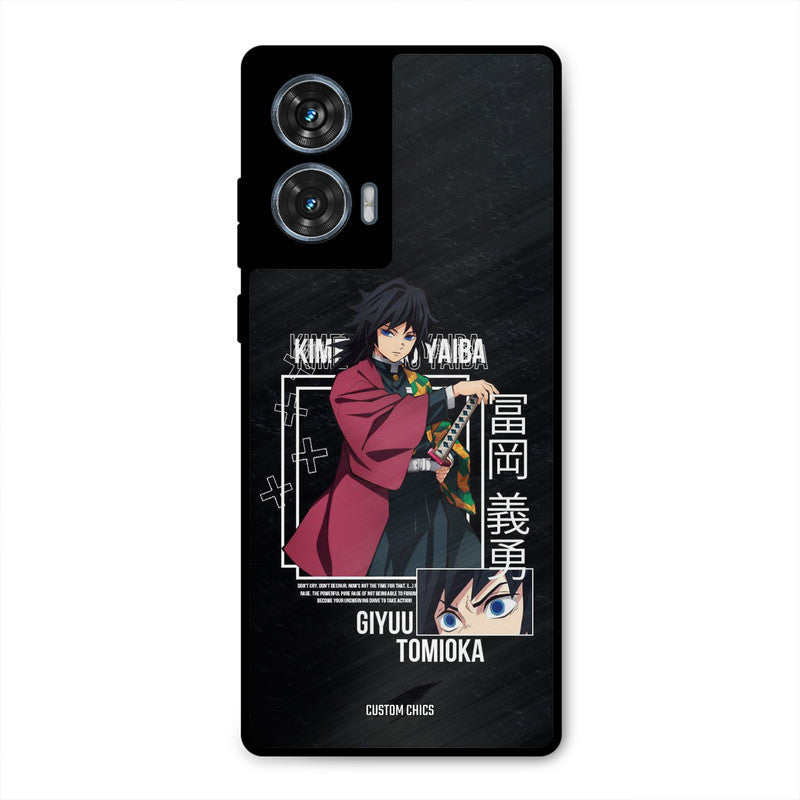 Giyuu Tomioka Moto G96 Mobile Back Cover - Anime PrintShield Case