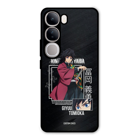 Giyuu Tomioka Vivo Y300 Mobile Back Cover - Anime PrintShield Case