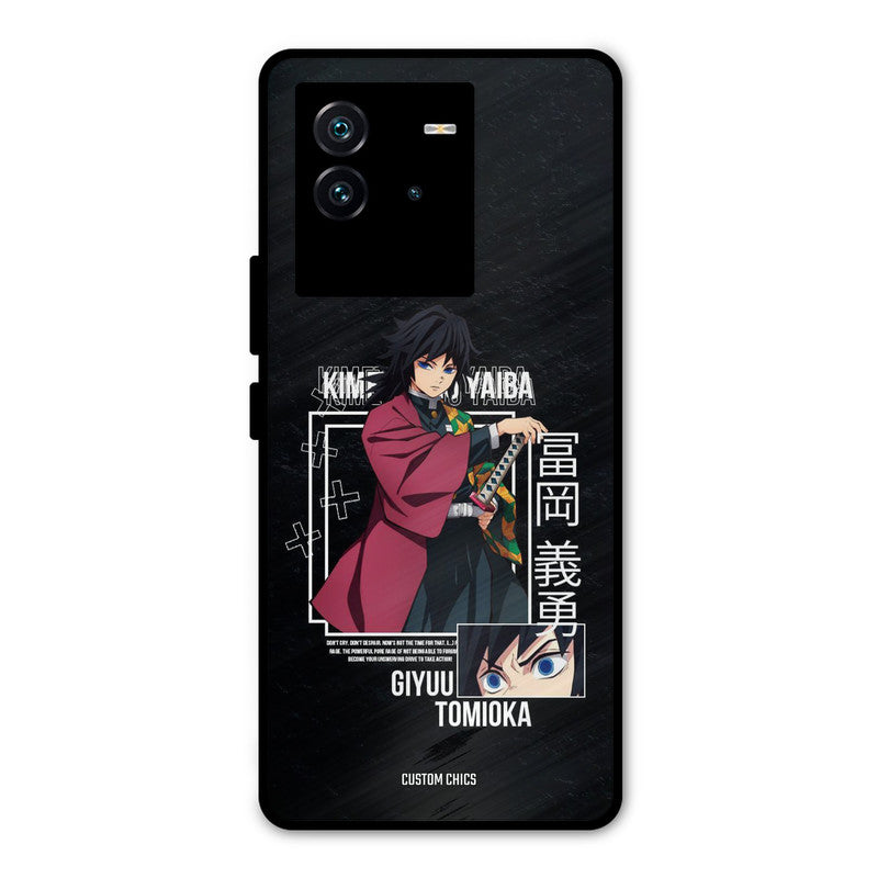Giyuu Tomioka iQOO Neo 6 5G Mobile Back Cover - Anime PrintShield Case