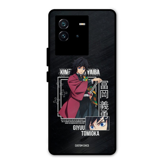 Giyuu Tomioka iQOO Neo 6 5G Mobile Back Cover - Anime PrintShield Case