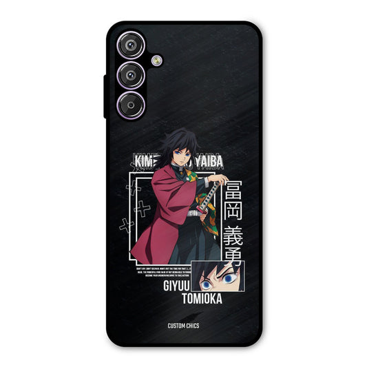 Giyuu Tomioka Samsung Galaxy F15 Mobile Back Cover - Anime PrintShield Case