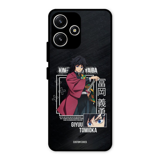 Giyuu Tomioka Redmi 12 5G Mobile Back Cover - Anime PrintShield Case