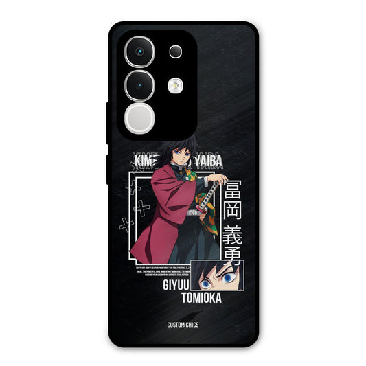Giyuu Tomioka Vivo T4x Mobile Back Cover - Anime PrintShield Case