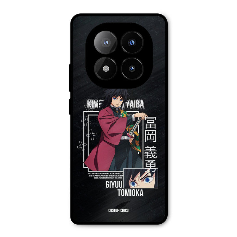 Giyuu Tomioka Redmi Note 14 Pro Plus 5G Mobile Back Cover - Anime PrintShield Case