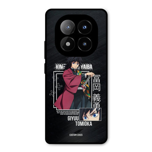 Giyuu Tomioka Redmi Note 14 Pro Plus 5G Mobile Back Cover - Anime PrintShield Case
