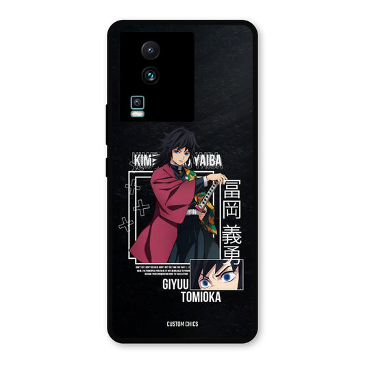 Giyuu Tomioka IQOO Neo 7 Mobile Back Cover - Anime PrintShield Case