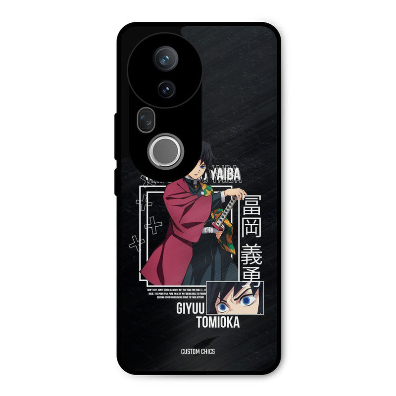 Giyuu Tomioka Vivo T4 Ultra Mobile Back Cover - Anime PrintShield Case