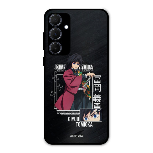Giyuu Tomioka Samsung Galaxy A35 5G Mobile Back Cover - Anime PrintShield Case