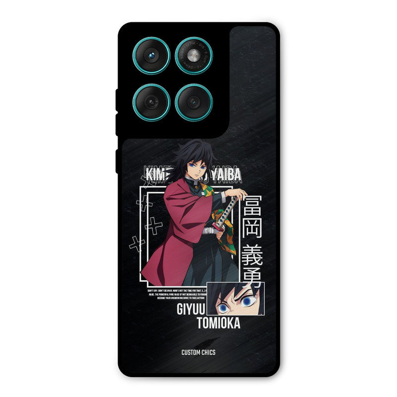 Giyuu Tomioka Motorola Edge 60 Mobile Back Cover - Anime PrintShield Case