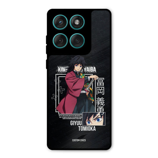 Giyuu Tomioka Motorola Edge 60 Mobile Back Cover - Anime PrintShield Case