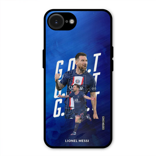 Goat Messi iPhone 16e Mobile Back Cover - Sports PrintShield Case