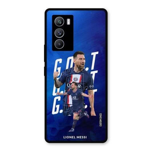 Goat Messi iQOO 9SE Mobile Back Cover - Sports PrintShield Case