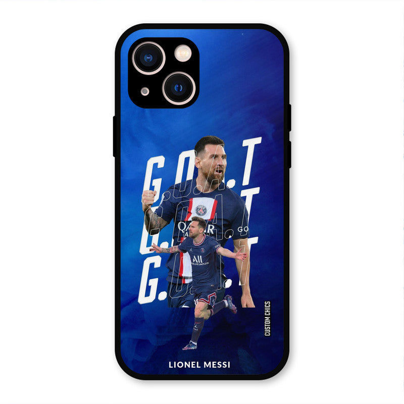 Goat Messi  iPhone 13 Mobile Back Cover - Sports PrintShield Case