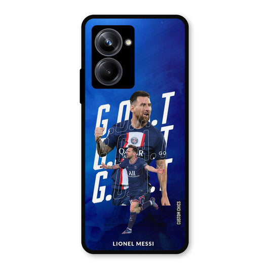 Goat Messi Realme 10 Pro Mobile Back Cover - Sports PrintShield Case