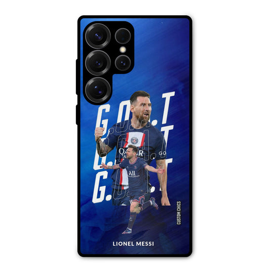 Goat Messi Samsung Galaxy S25 Ultra Mobile Back Cover - Sports PrintShield Case