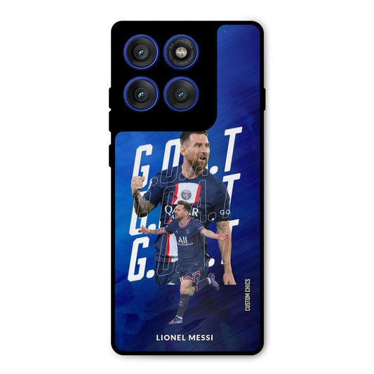 Goat Messi Motorola Edge 60 Pro Mobile Back Cover - Sports PrintShield Case