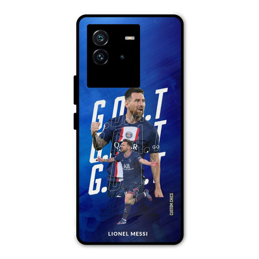 Goat Messi iQOO Neo 6 5G Mobile Back Cover - Sports PrintShield Case