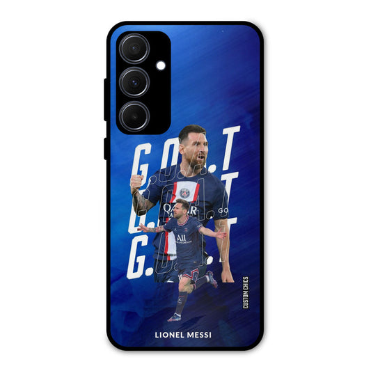 Goat Messi Samsung Galaxy A35 5G Mobile Back Cover - Sports PrintShield Case