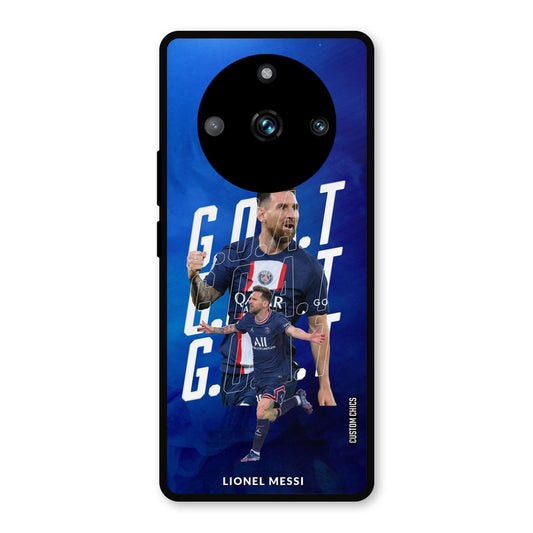 Goat Messi Realme 11 Pro Plus Mobile Back Cover - Sports PrintShield Case