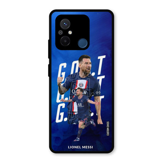 Goat Messi Redmi 12c Mobile Back Cover - Sports PrintShield Case