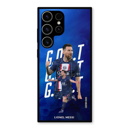 Goat Messi Samsung Galaxy S23 Ultra Mobile Back Cover - Sports PrintShield Case