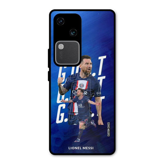 Goat Messi Vivo V30 Mobile Back Cover - Sports PrintShield Case