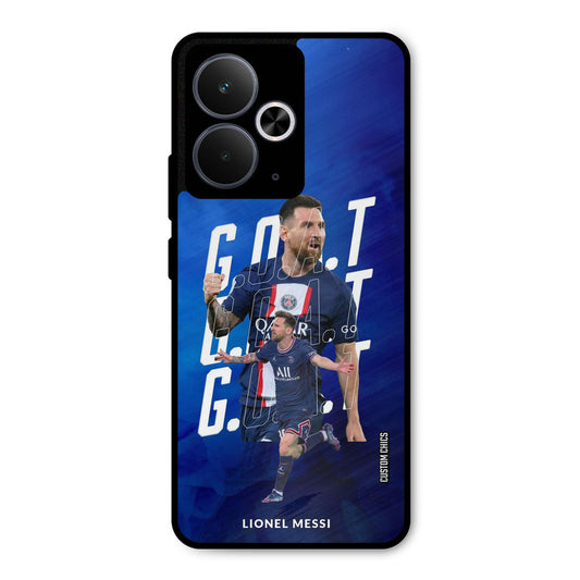 Goat Messi Realme 14T Mobile Back Cover - Sports PrintShield Case