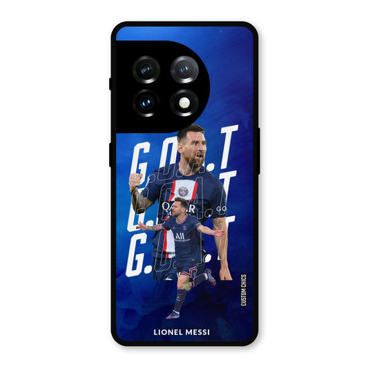 Goat Messi OnePlus 11 Mobile Back Cover - Sports PrintShield Case
