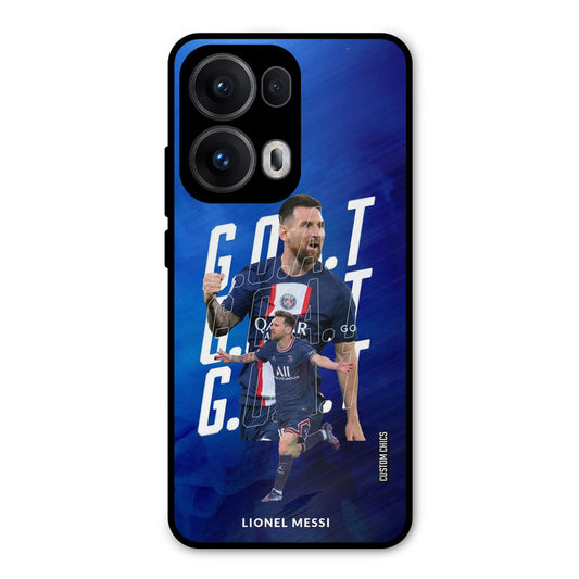 Goat Messi Oppo Reno 13 Pro 5G Mobile Back Cover - Sports PrintShield Case
