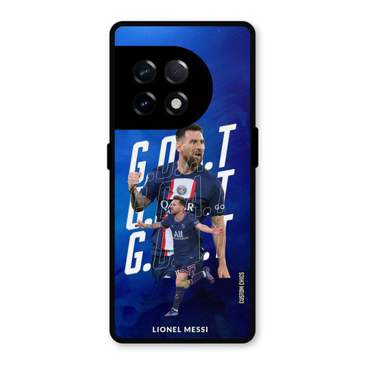 Goat Messi OnePlus 11R Mobile Back Cover - Sports PrintShield Case