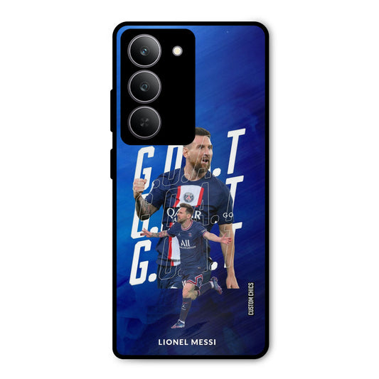 Goat Messi Realme 14x Mobile Back Cover - Sports PrintShield Case