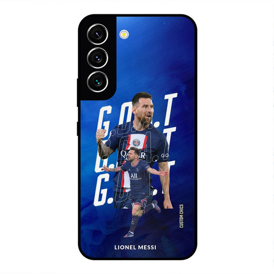 Goat Messi Samsung Galaxy S22 Mobile Back Cover - Sports PrintShield Case
