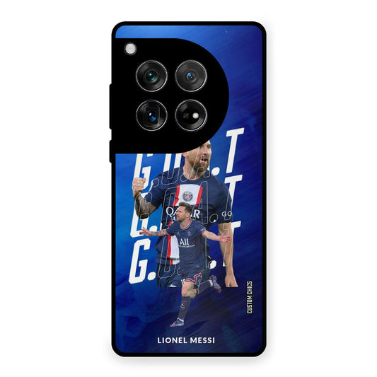Goat Messi OnePlus 12 Mobile Back Cover - Sports PrintShield Case