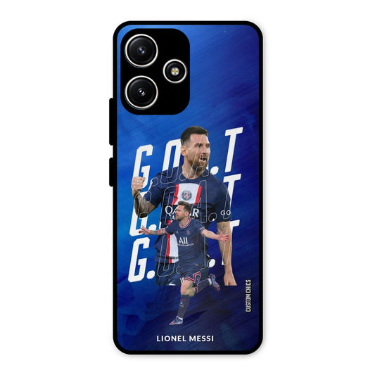 Goat Messi Redmi 12 5G Mobile Back Cover - Sports PrintShield Case