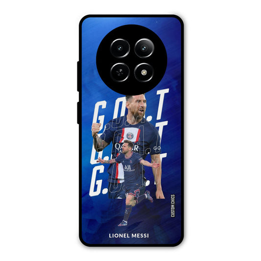 Goat Messi Realme Narzo N65 Mobile Back Cover - Sports PrintShield Case