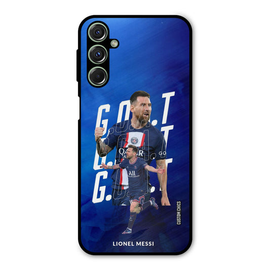 Goat Messi Samsung Galaxy M34 Mobile Back Cover - Sports PrintShield Case