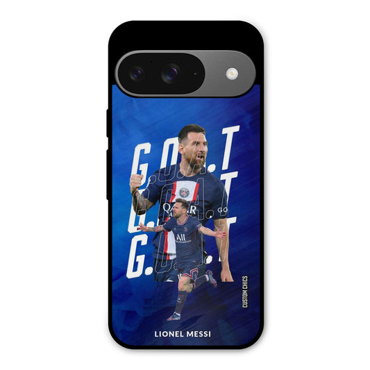 Goat Messi Google Pixel 9 Mobile Back Cover - Sports PrintShield Case